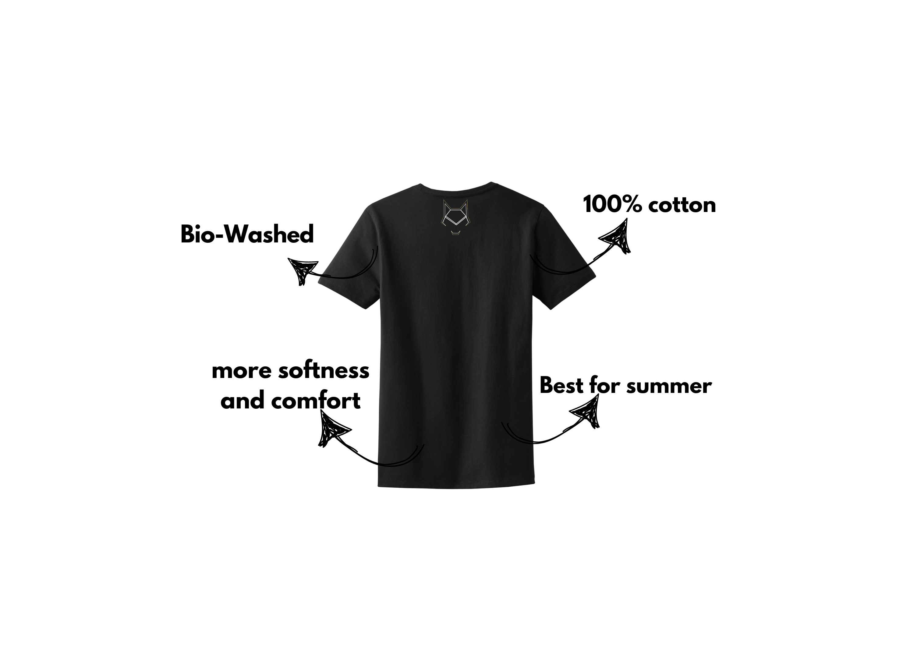 black oversized t shirt